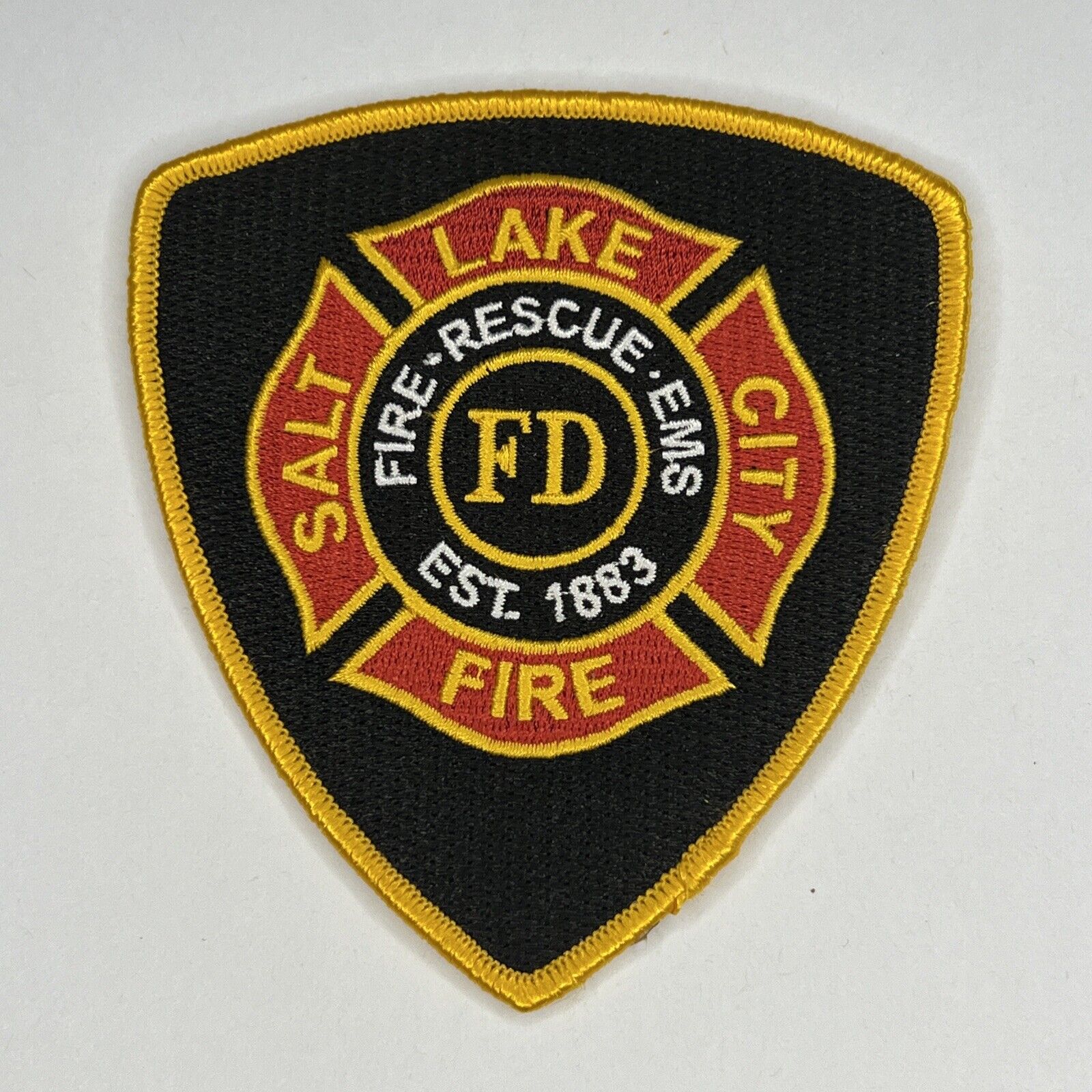 Salt Lake City Utah Fire Department Firefighter Paramedic Patch