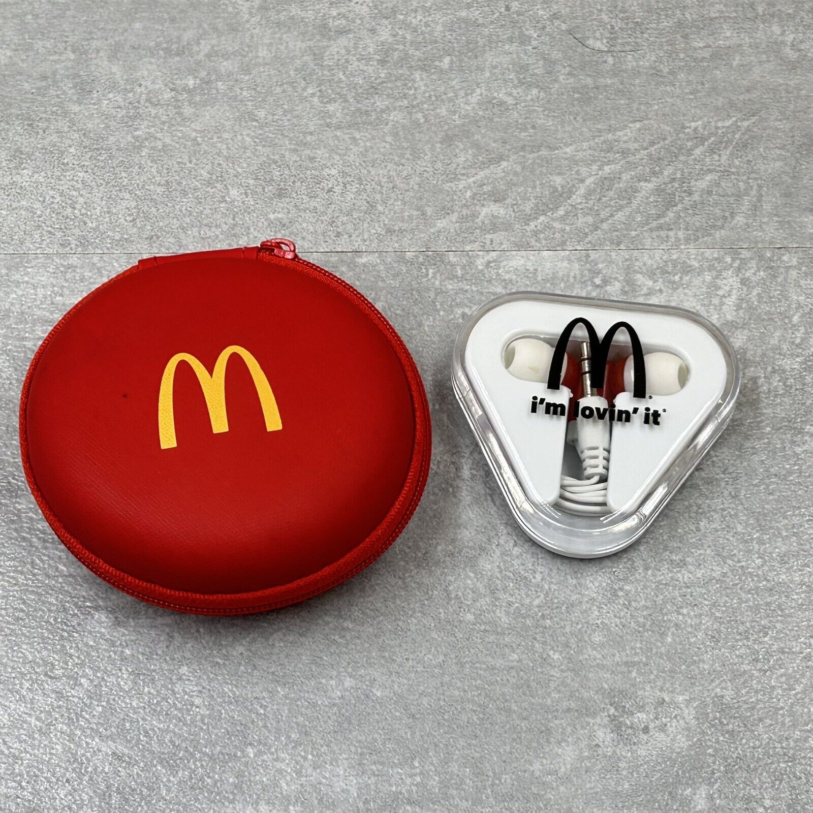 Mcdonald’s Headphones Earbuds with Case Music Promo Giveaway Burger Fast Food