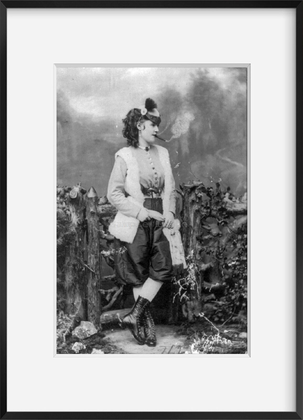 Photo: Lotta Mignon Crabtree, 1847-1924, actress, comedian 1