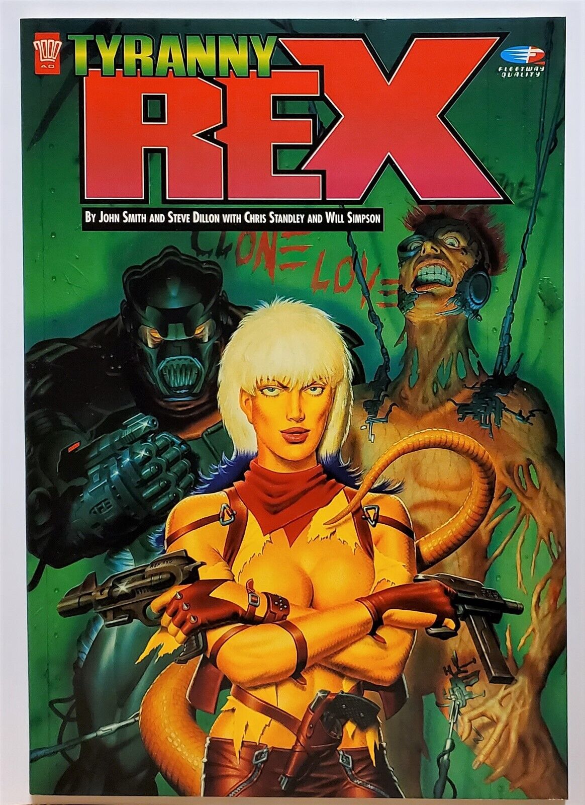 Tyranny Rex #1 (1991, Fleetway Quality) 9.0 VF/NM 