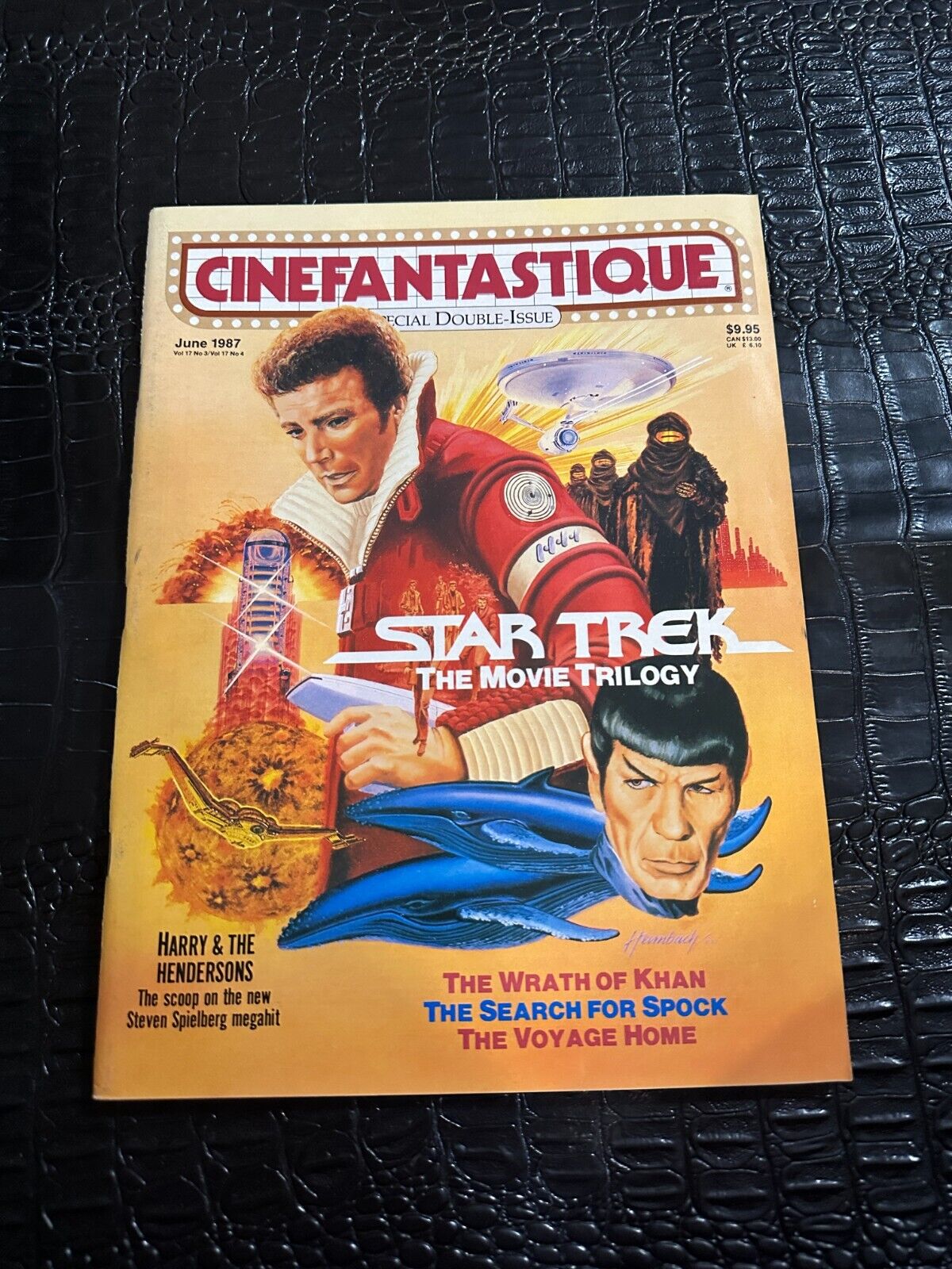 JUNE 1987 CINEFANTASTIQUE movie magazine (UNREAD) STAR TREK