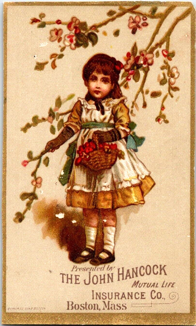 Use Niagara Starch Boy Gives Girl Flowers Victorian Trade Card