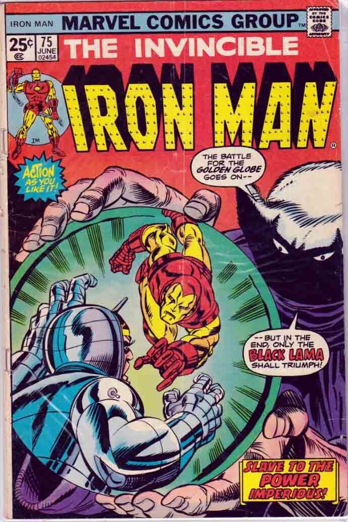 Iron Man #75 (1975) Gil Kane Cover Very Good/Fine