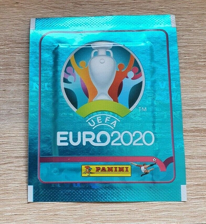 Panini 1 Bag UEFA Euro 2020 No Preview Bag Pouch Packet Pack Envelope EM 20