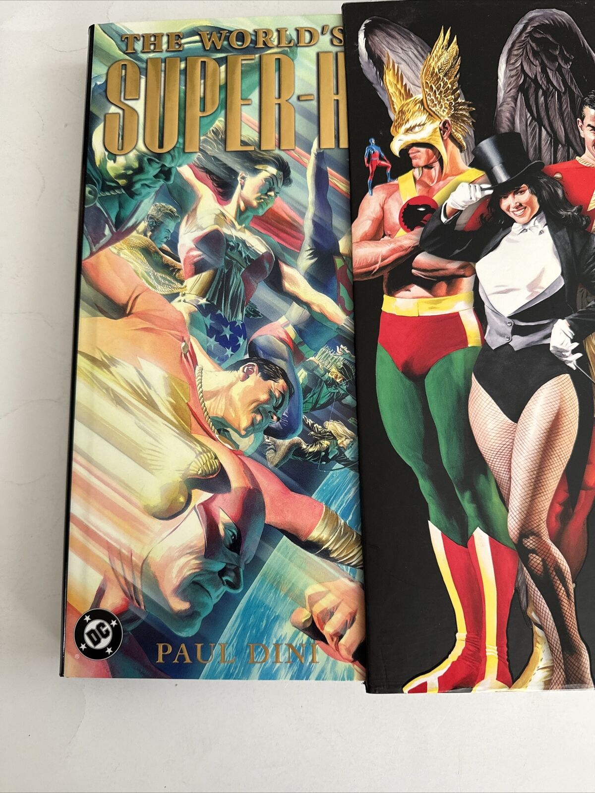 New - DC The World\'s Greatest Super-Heroes - Slipcased Hardcover Ross/Dini