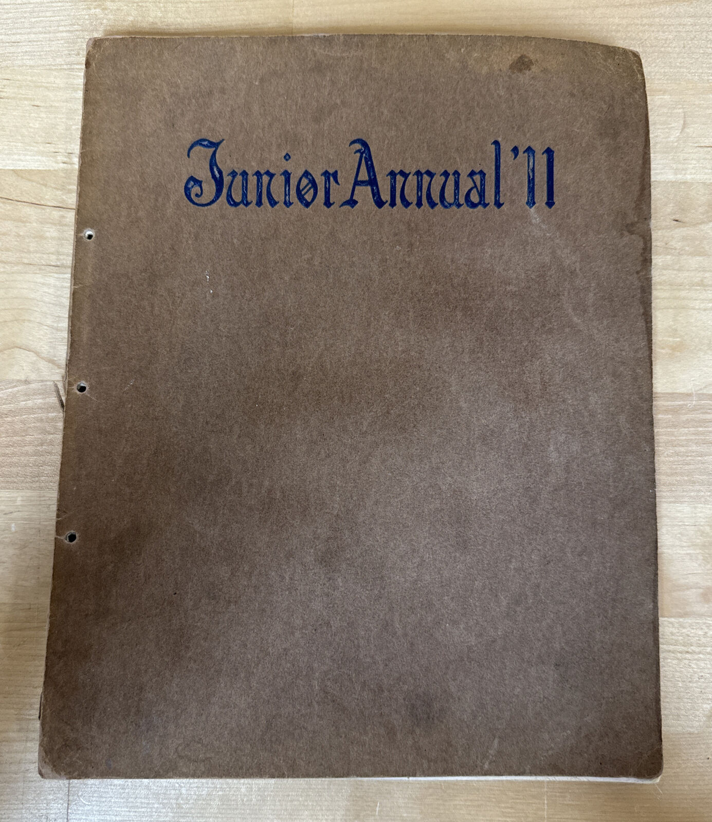 Antique 1910 Indiana University Junior Class Yearbook Softcover 1900\'s Vtg