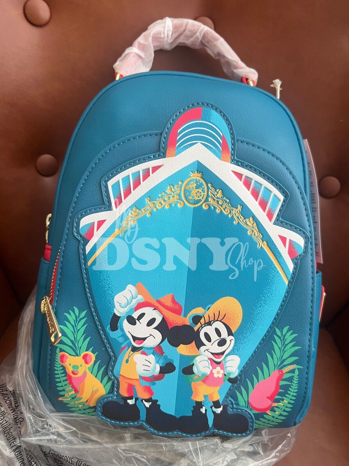 2024 Disney Cruise Line Dcl Australia Loungefly Wonder Exclusive Mickey Minnie.