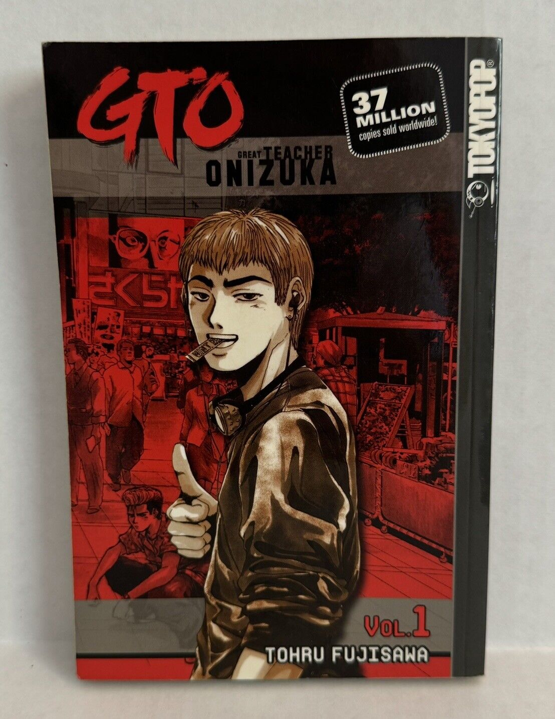 GTO Great Teacher Onizuka Vol. 1 Rare OOP English Manga By Tohru Fujisawa Comic