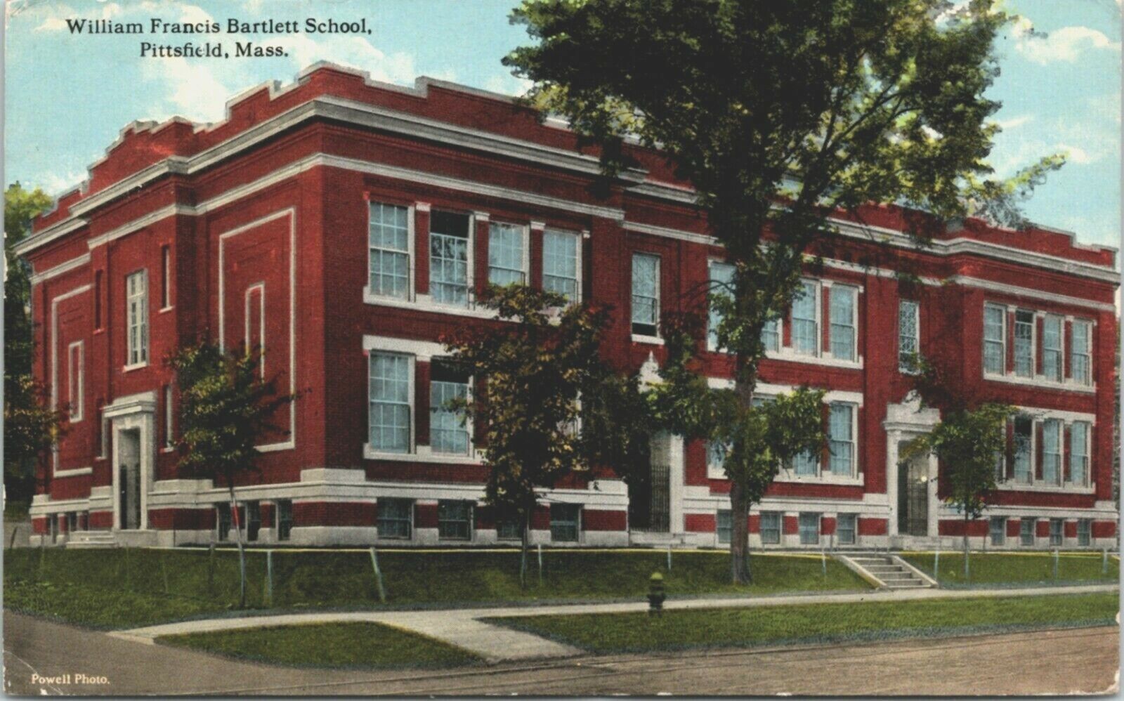 William Francis Bartlett School Pittsfield Mass - A11
