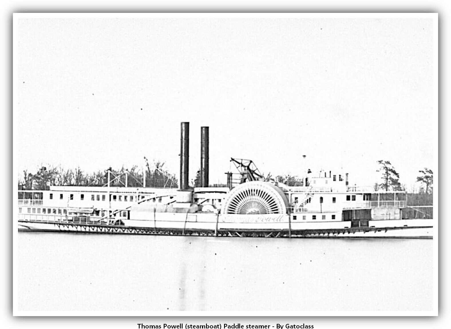 Thomas Powell (steamboat) Paddle steamer_issue3