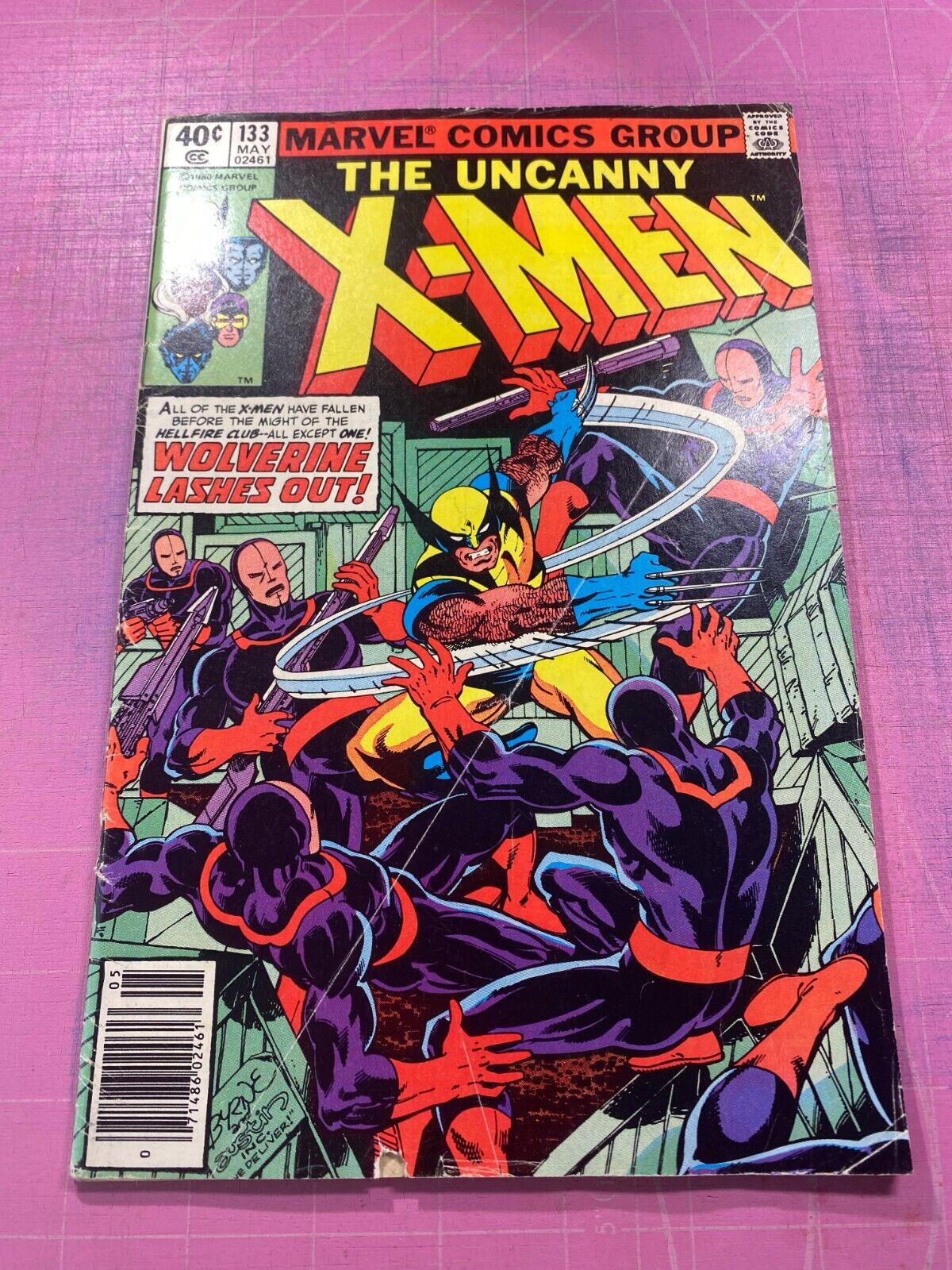 Uncanny X-Men #133 (1980) VG Wolverine 1st Healing Revealed Dark Phoenix Part 5 