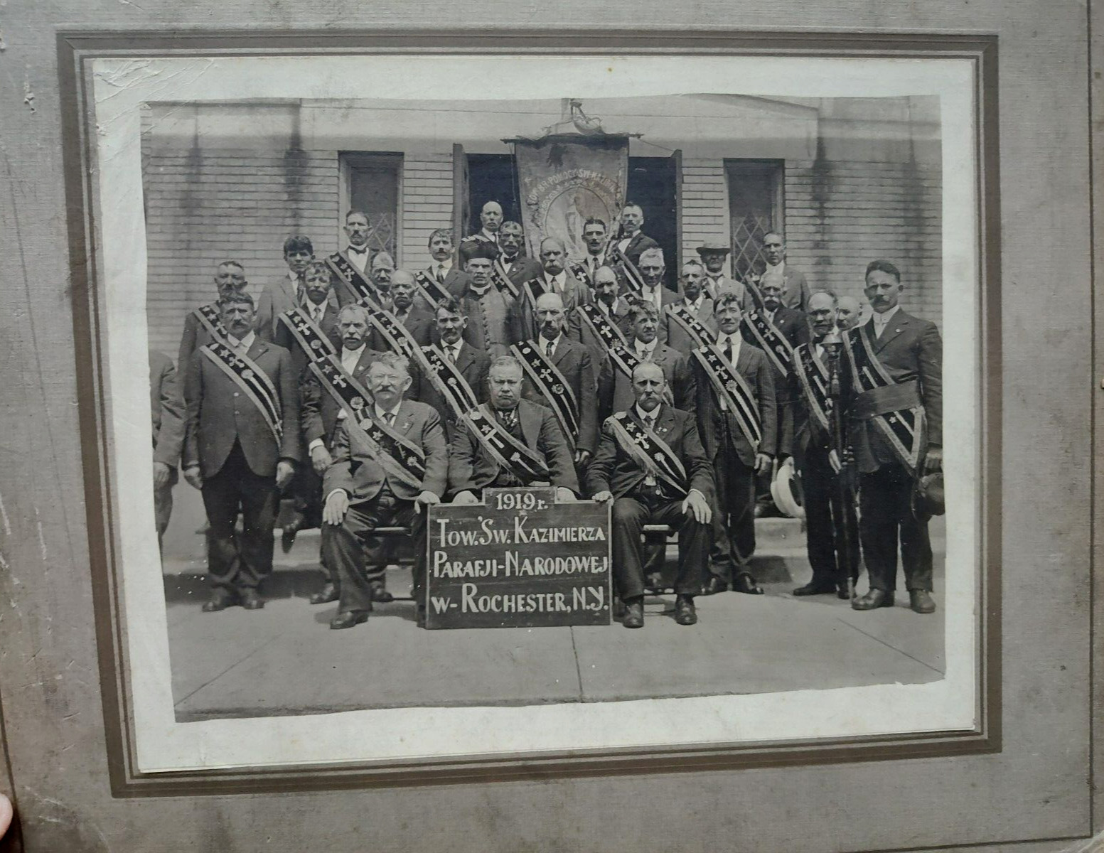 1919 St. Casimir National Polish Catholic Society Rochester NY 11 x 14 Photo