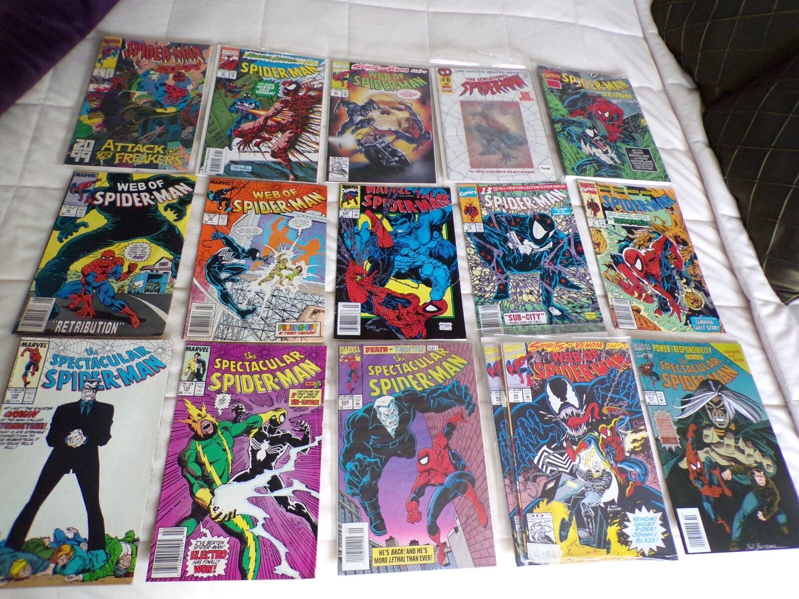 Spiderman Comic Books  Lot of 16