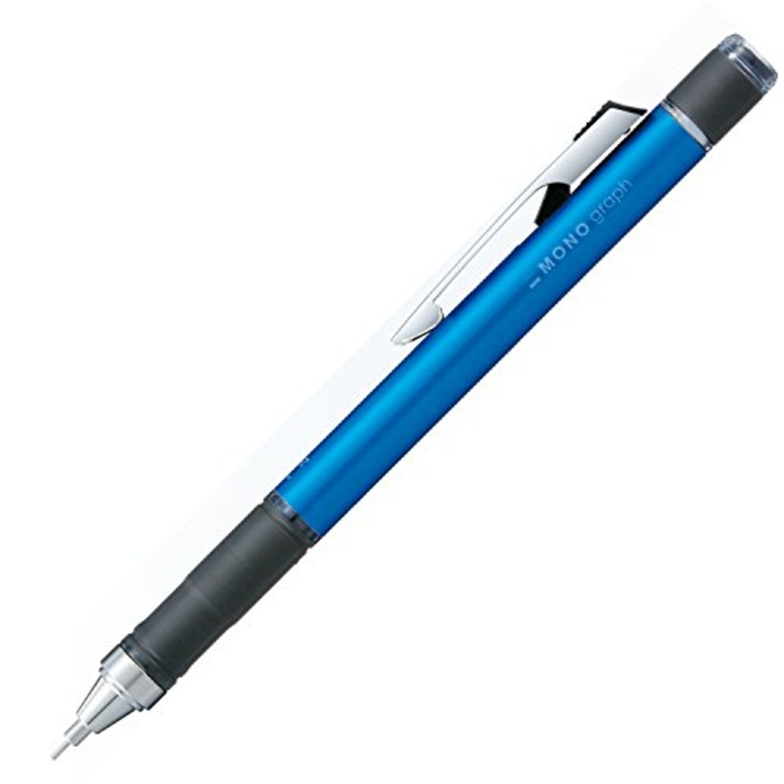 Tombow Pencil sharp pen MONO monograph rubber grip light blue DPA-141B Japan New