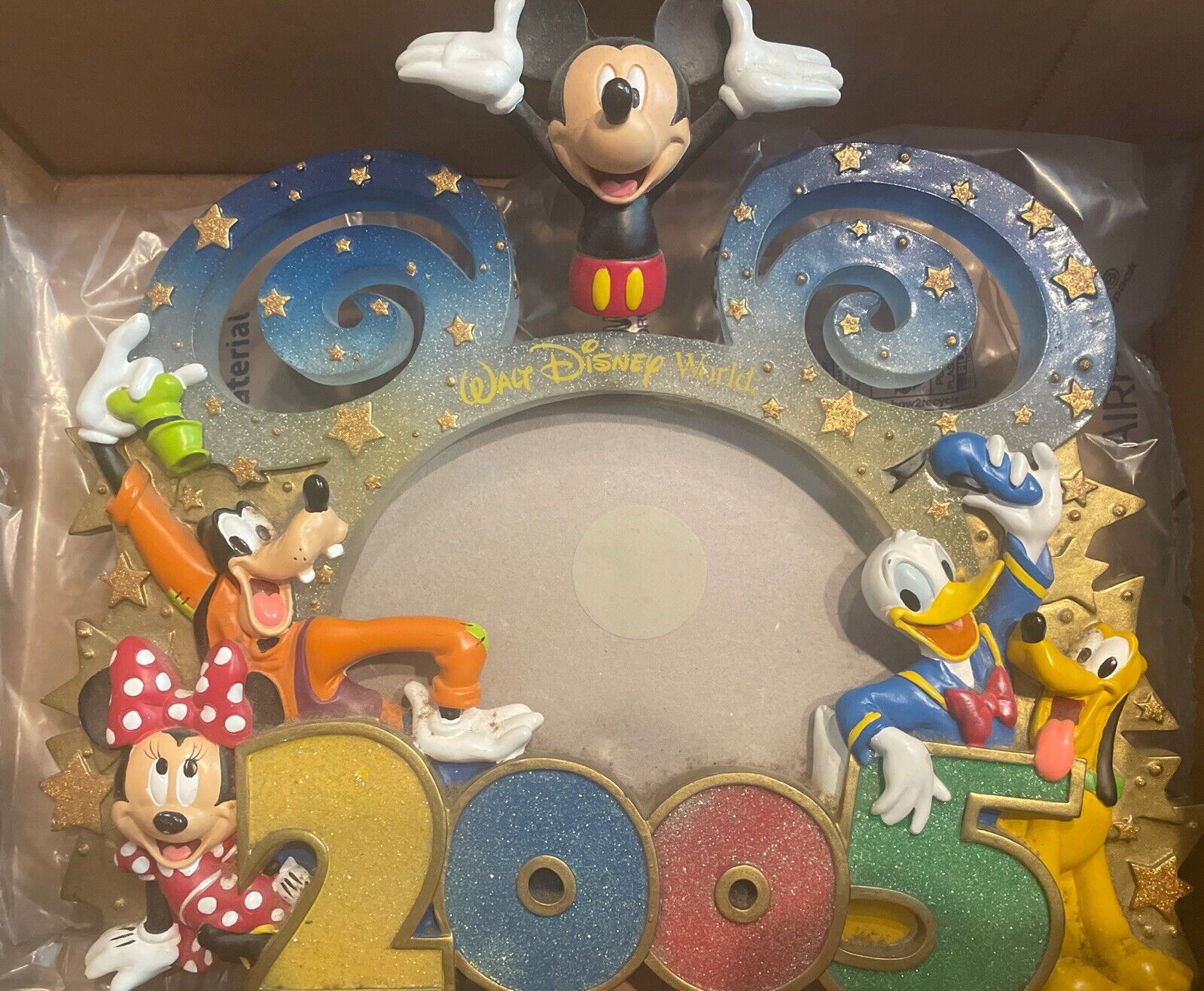 Walt Disney World Mickey Mouse And Friends 3D Picture Frame 4x6 In 2005