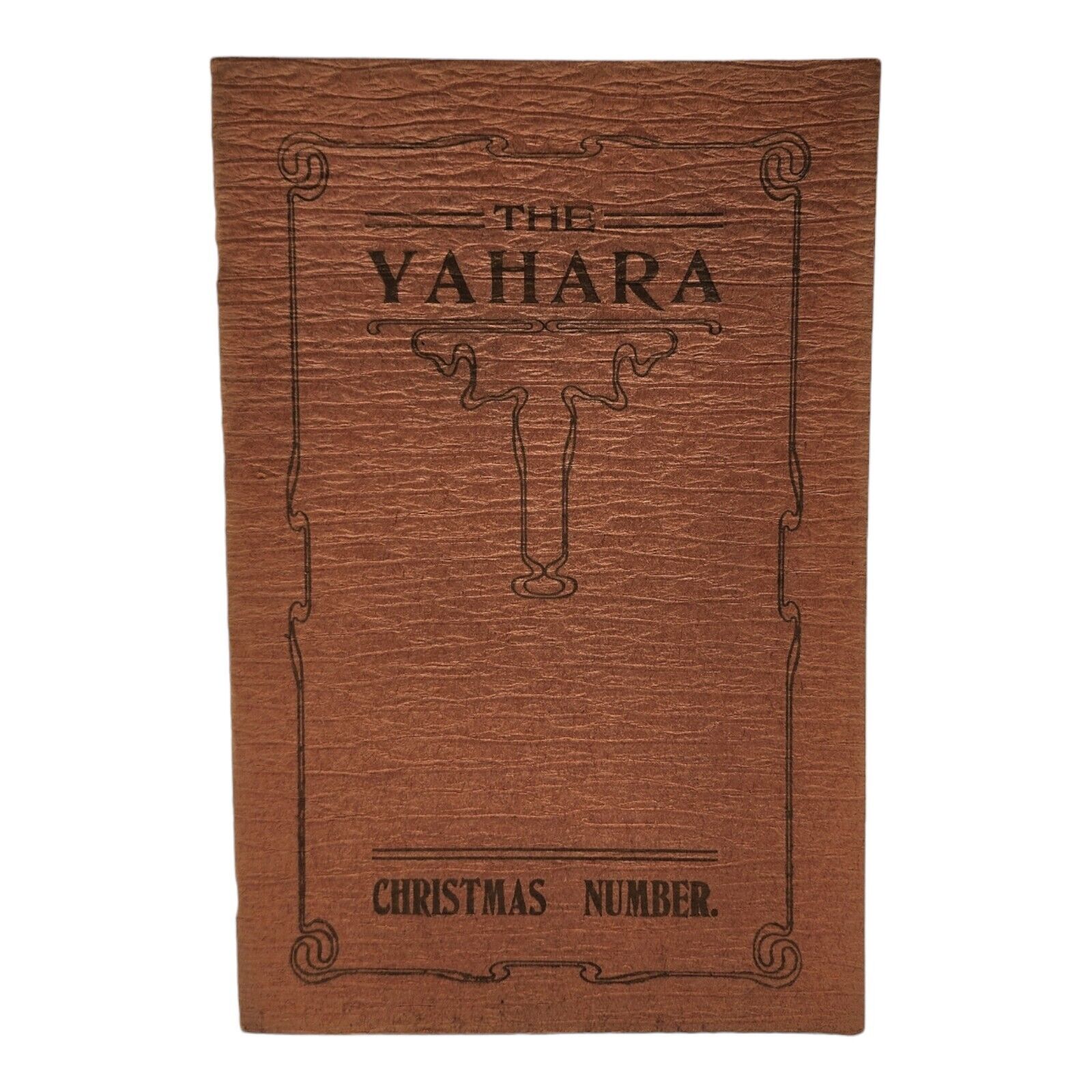 Vintage Antique The Yahara Stoughton WI HIgh School News Book Christmas Number 