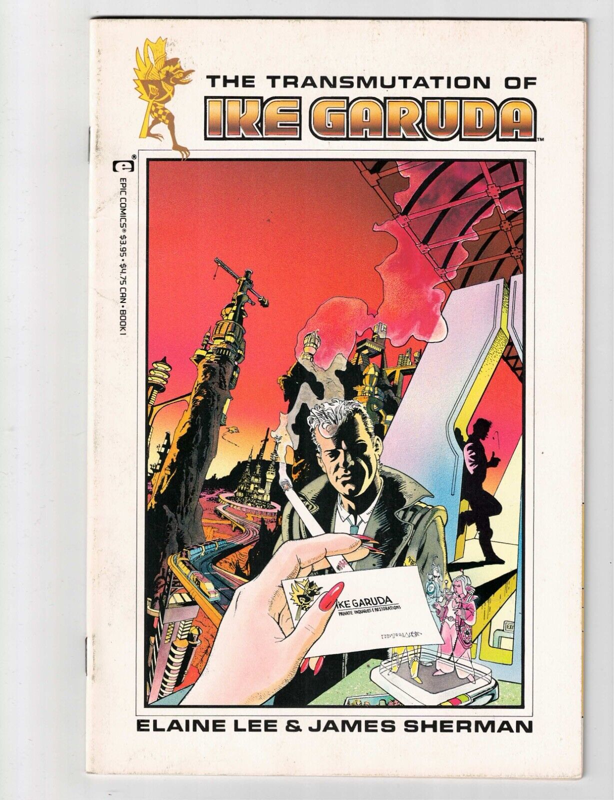 The Transmutation of Ike Garuda #1 Epic Comics Good/ Very Good FAST SHIPPING