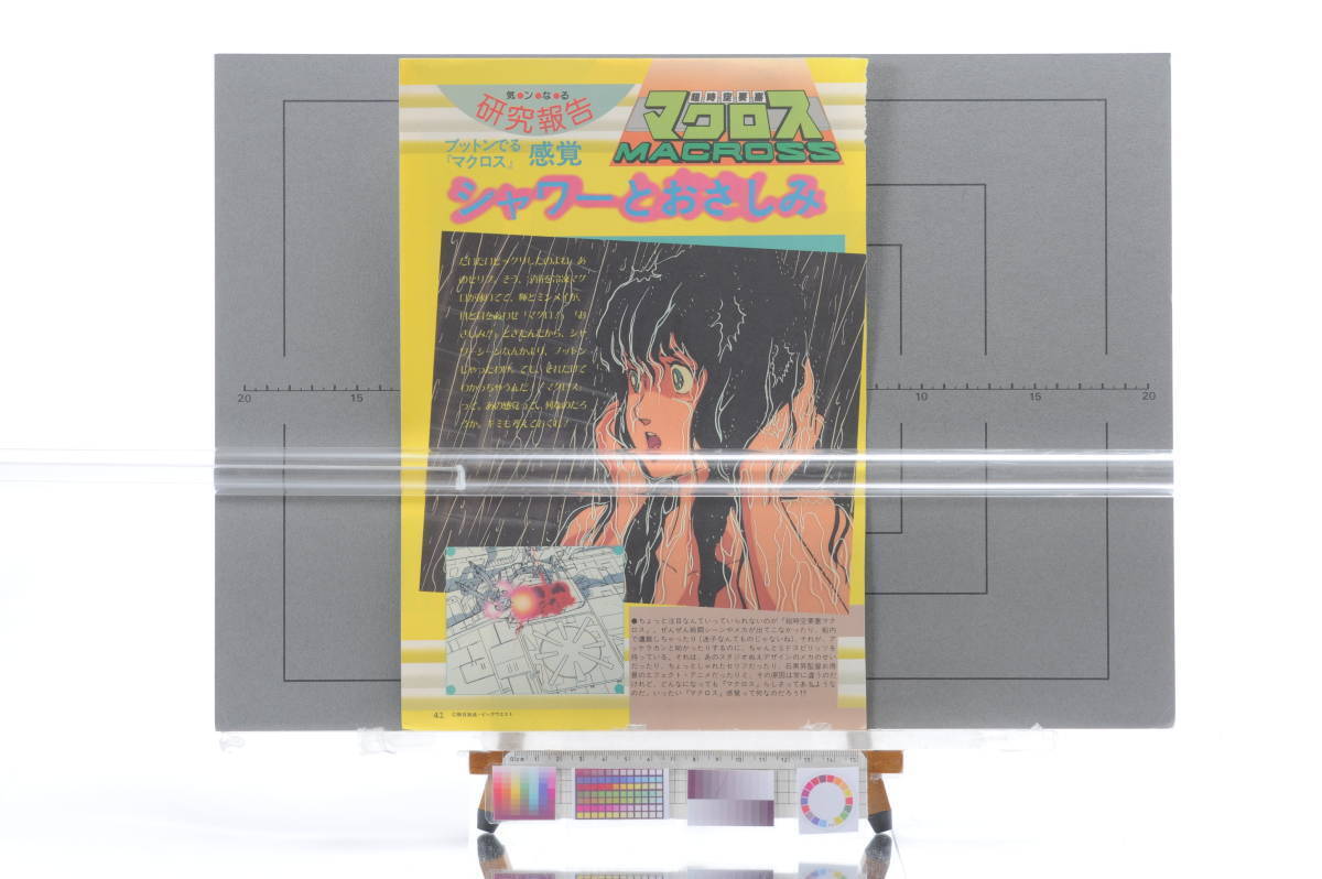 Delivery Free 1980S Super Dimension Fortress Macross Haruhiko Mikimoto Feature A