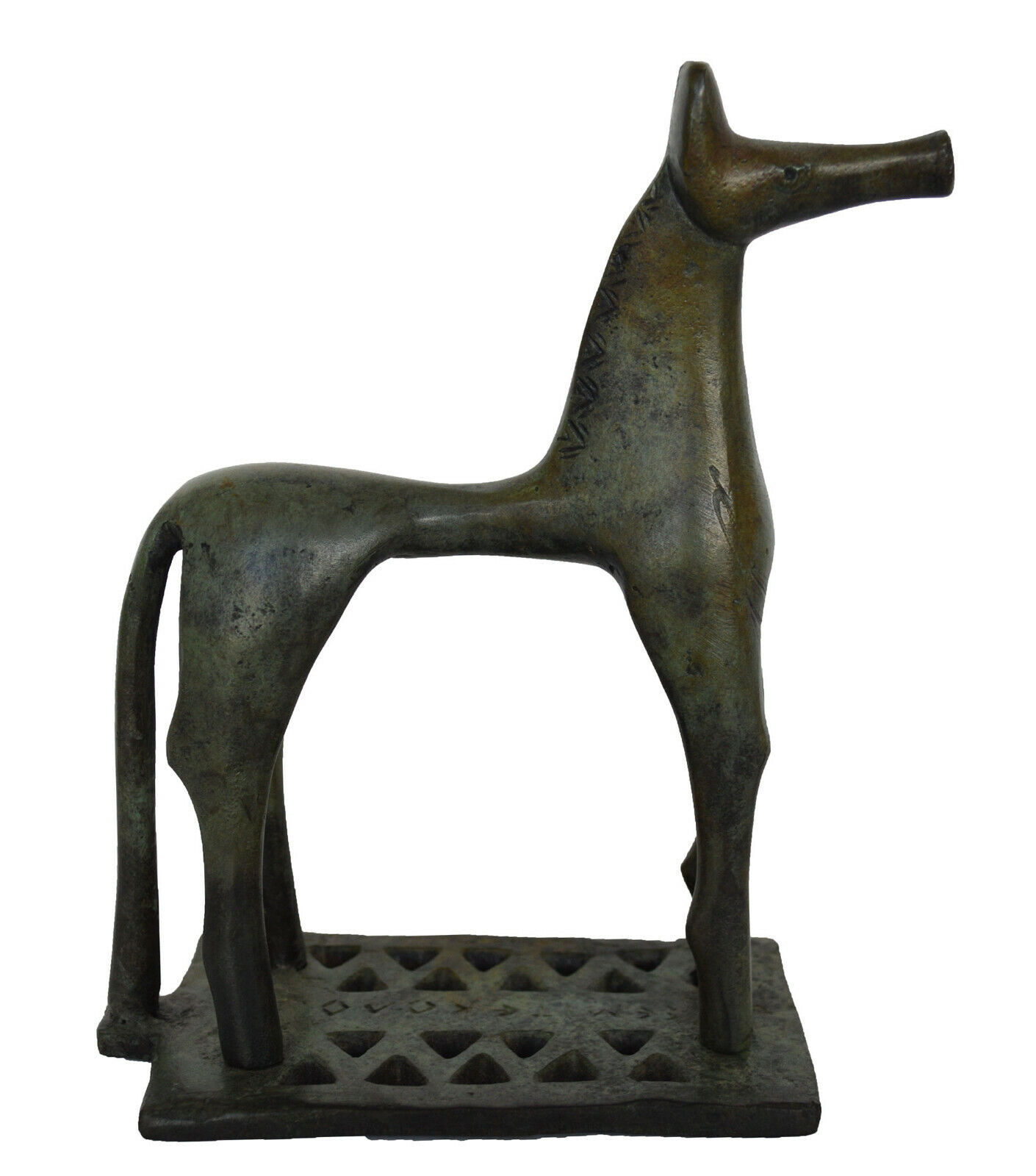 Olympia Bronze Horse small sculpture statue - Ancient Greece - Museum replica