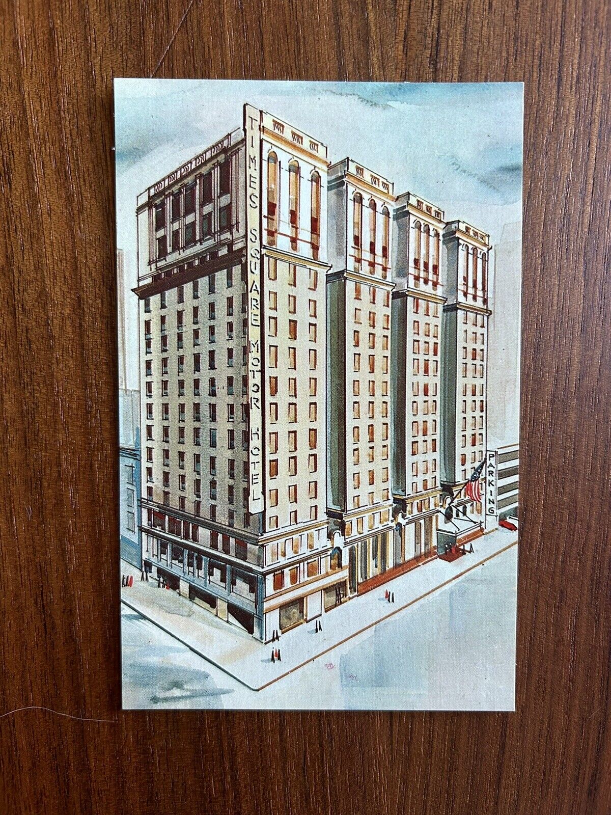 Vintage Postcard, Unposted, Times Square Motor Hotel, New York City, New York