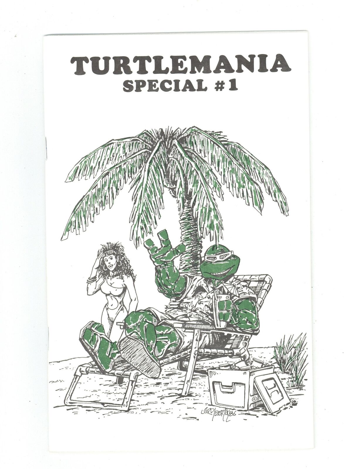Turtlemania Special #1 VF- 7.5 1986