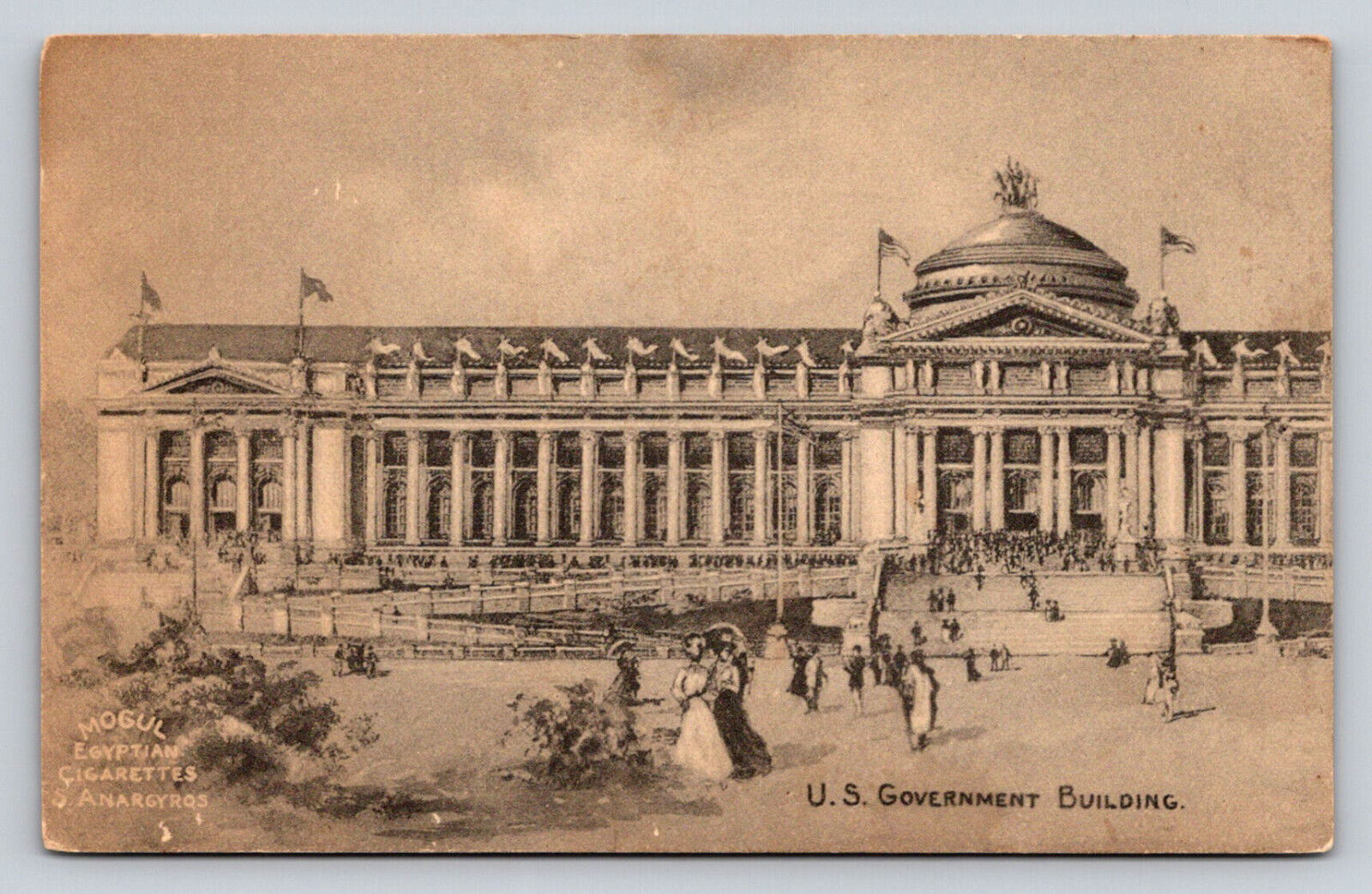1904 Worlds Fair Us Government Building Louisiana Purchase St Louis P781