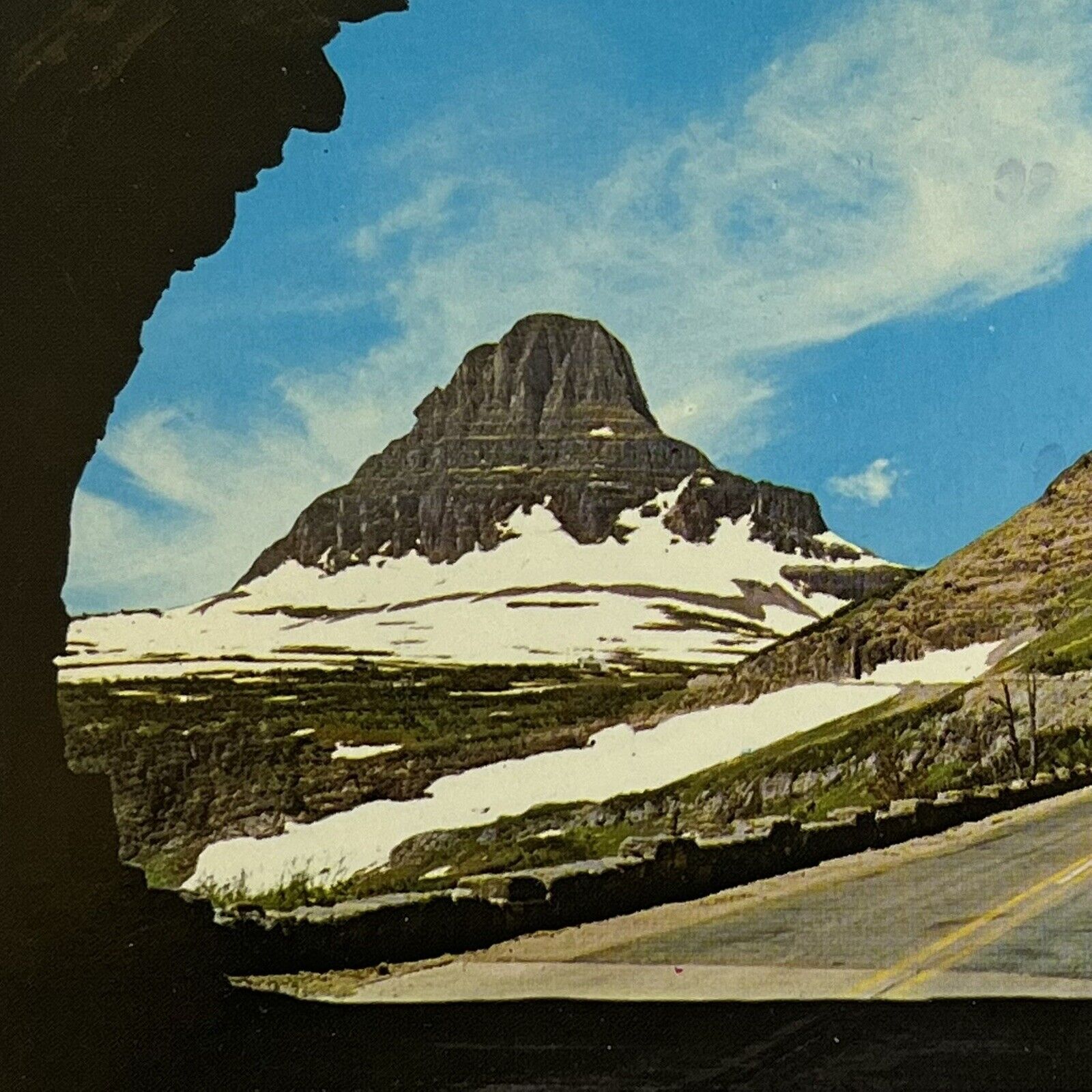 Vintage Postcard Montana ⭐️ Glacier National Park, Landscape USA Posted Stamped