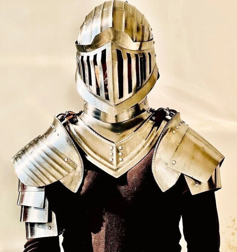 Medieval Dark Souls Larp Warrior Half Armor Suit Gift for Cosplay