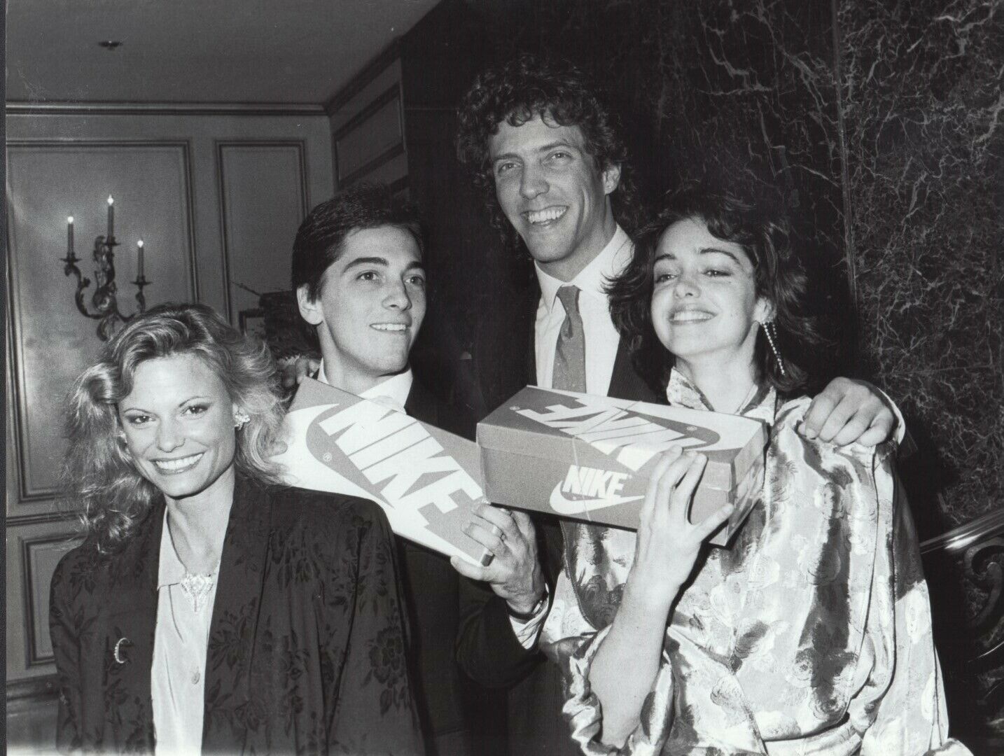 Scott Baio / Kay Lenz / Kathleen Beller - professional celebrity photo 1986
