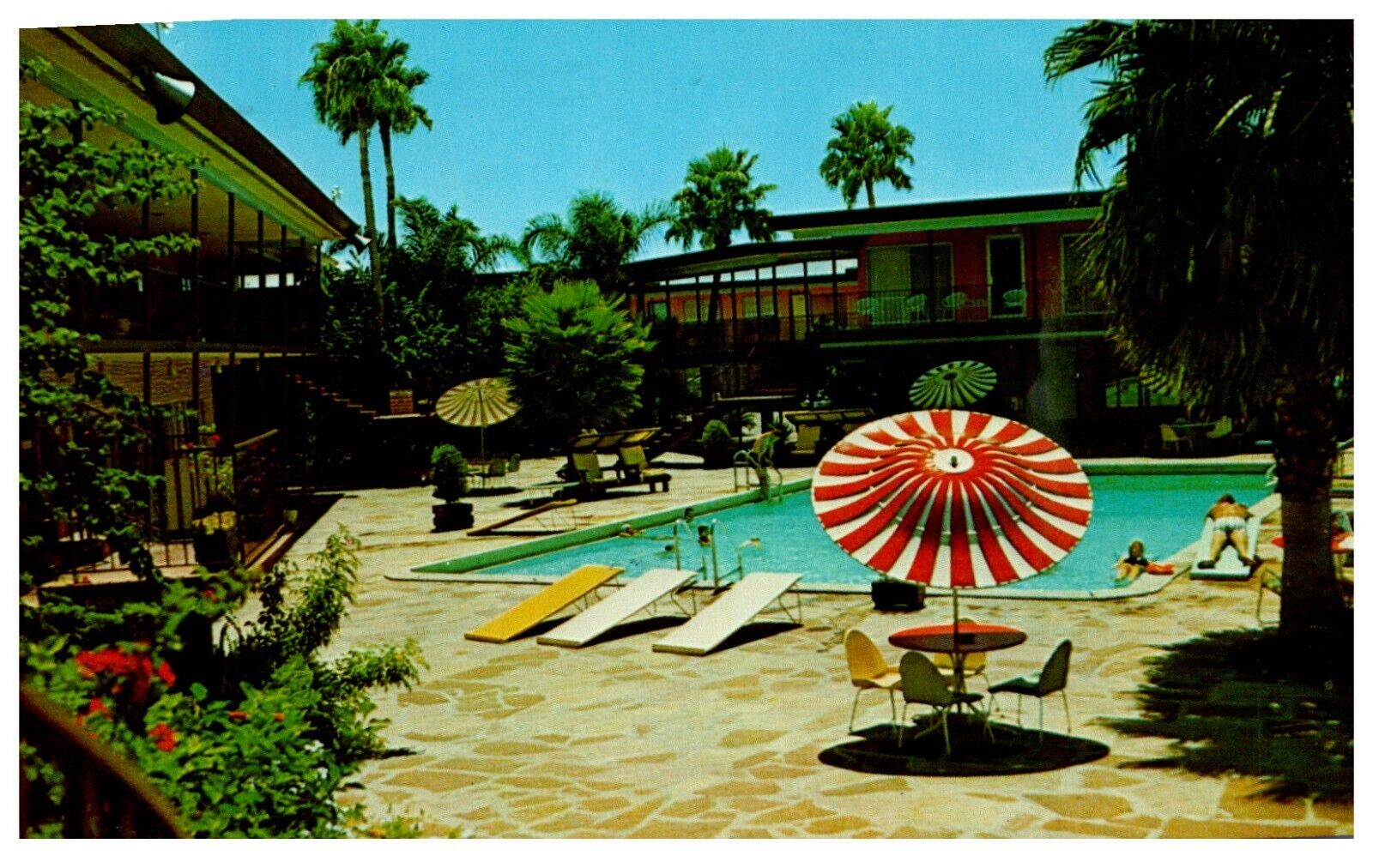 Tally Ho Motor Hotel Corpus Christi, Texas Hotel Motel Adv Postcard