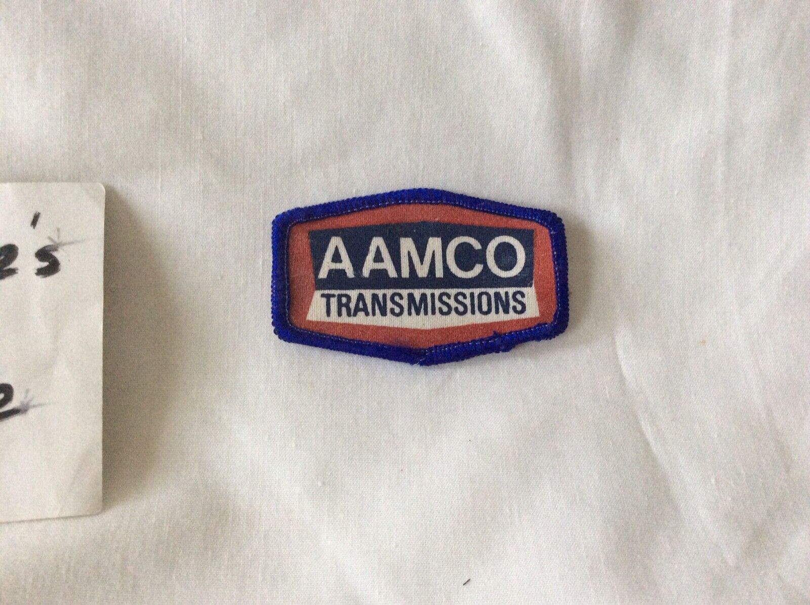 1980’s Official Aamco Transmissions Sew On Patch, Small, New