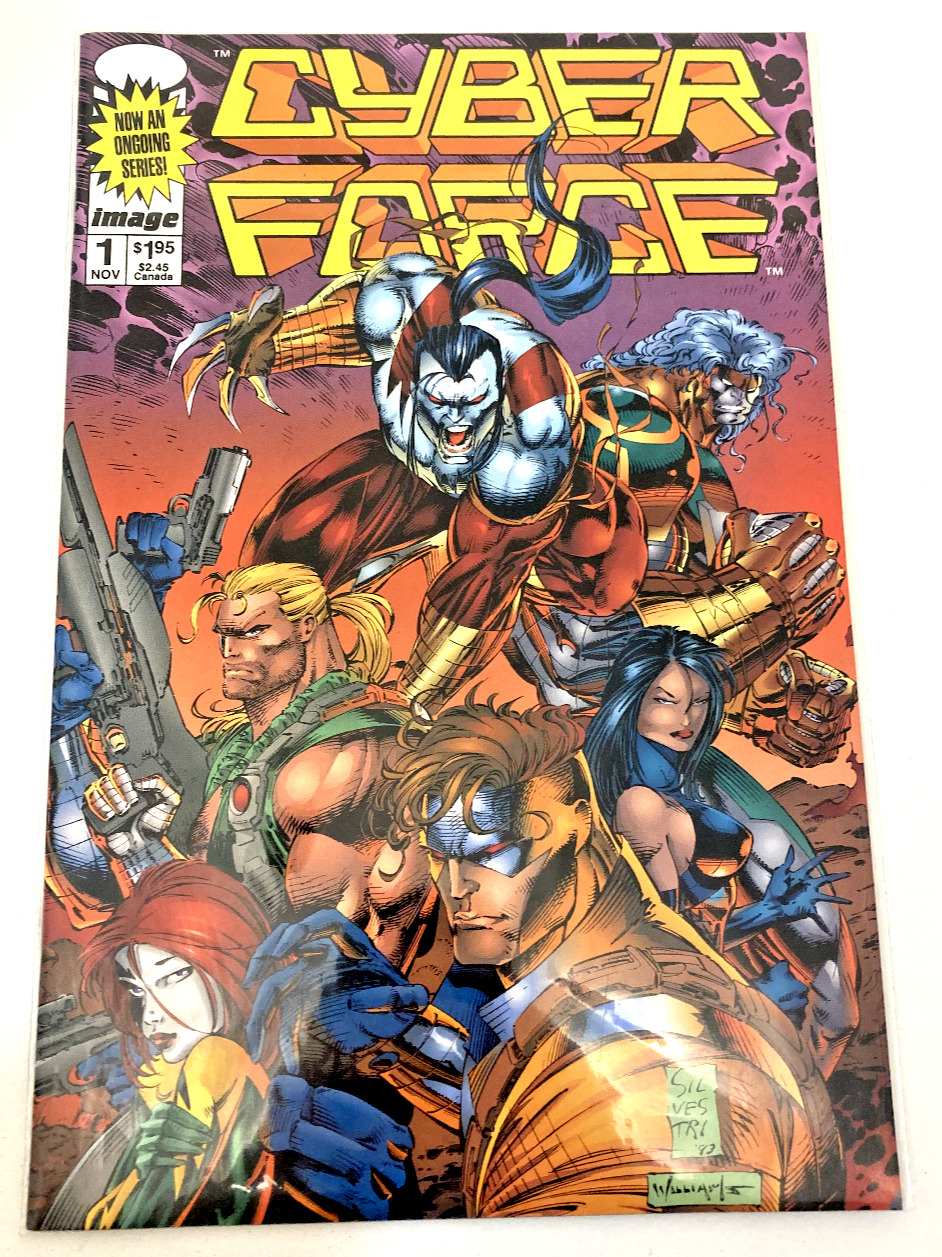 Cyber Force Comic Book Nov 1 ~ 1993 ~ Image comics First Printing