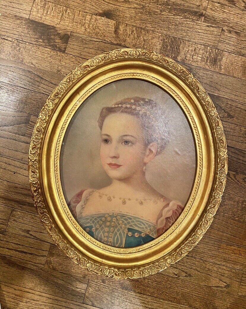 Antique wall picture frame
