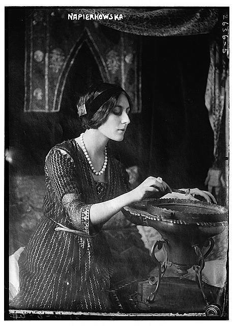 Photo:Stacia Napierkowska,1891-1945,French actress,dancer,silent film star