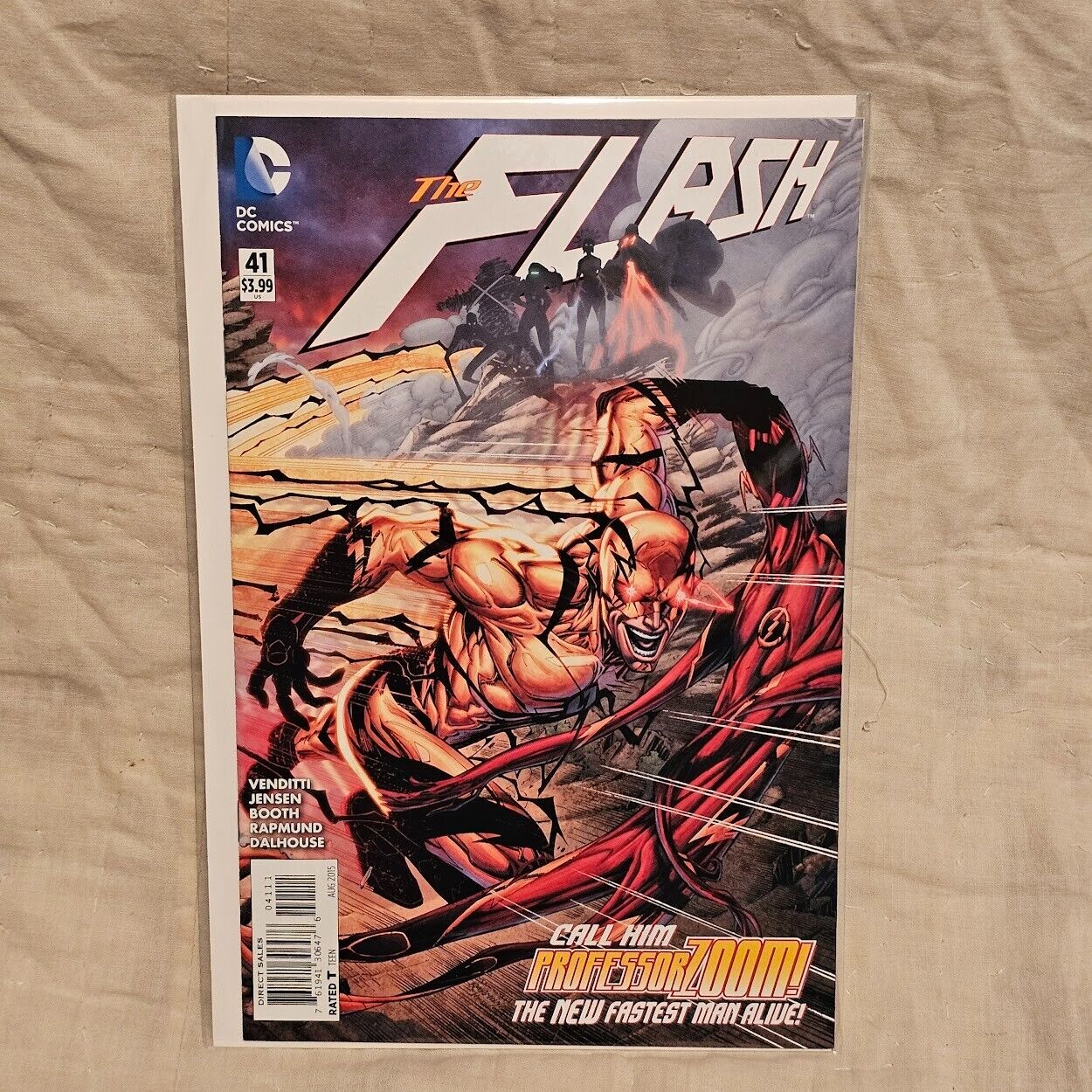 The Flash #41 DC Comics August 2015, Call Him Professor Zoom