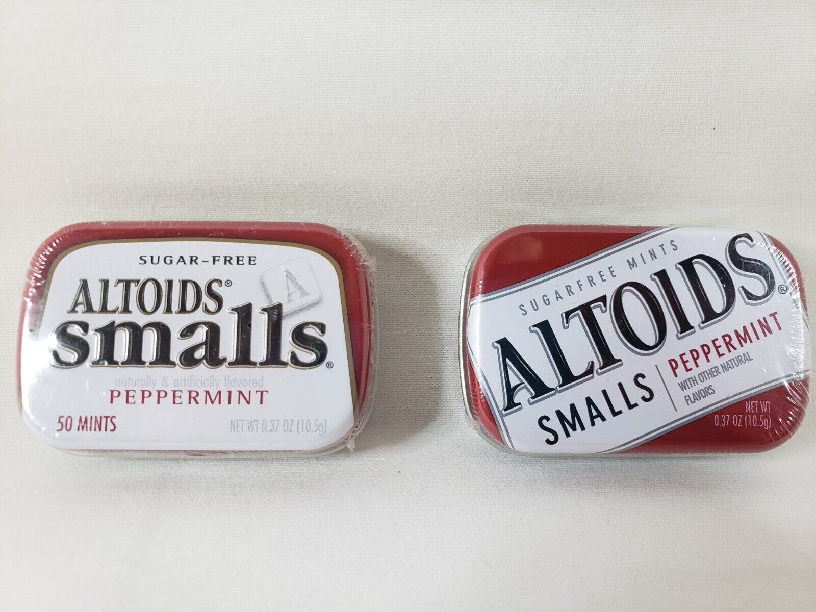 Altoids Smalls Peppermint, New old Stock, Flavor Mints EXP. 12 & 16, Collector