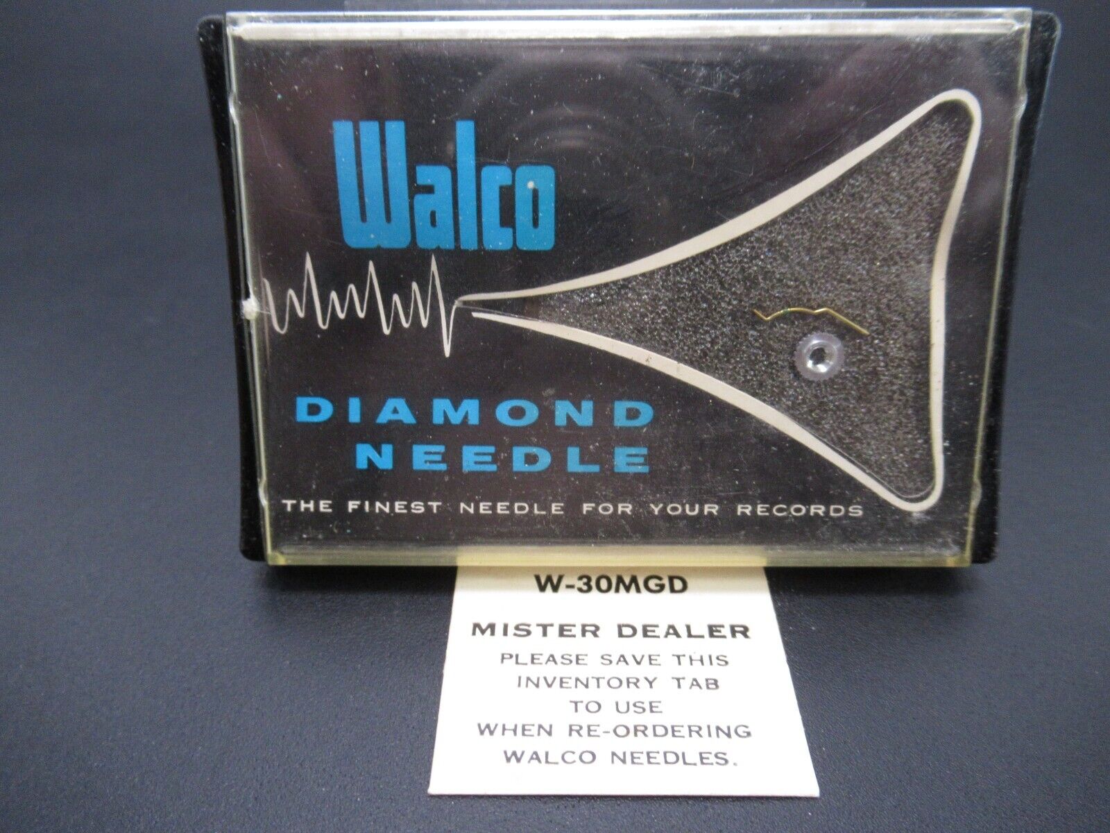 WALCO Phonograph Needle W-30MGD, New (HB)