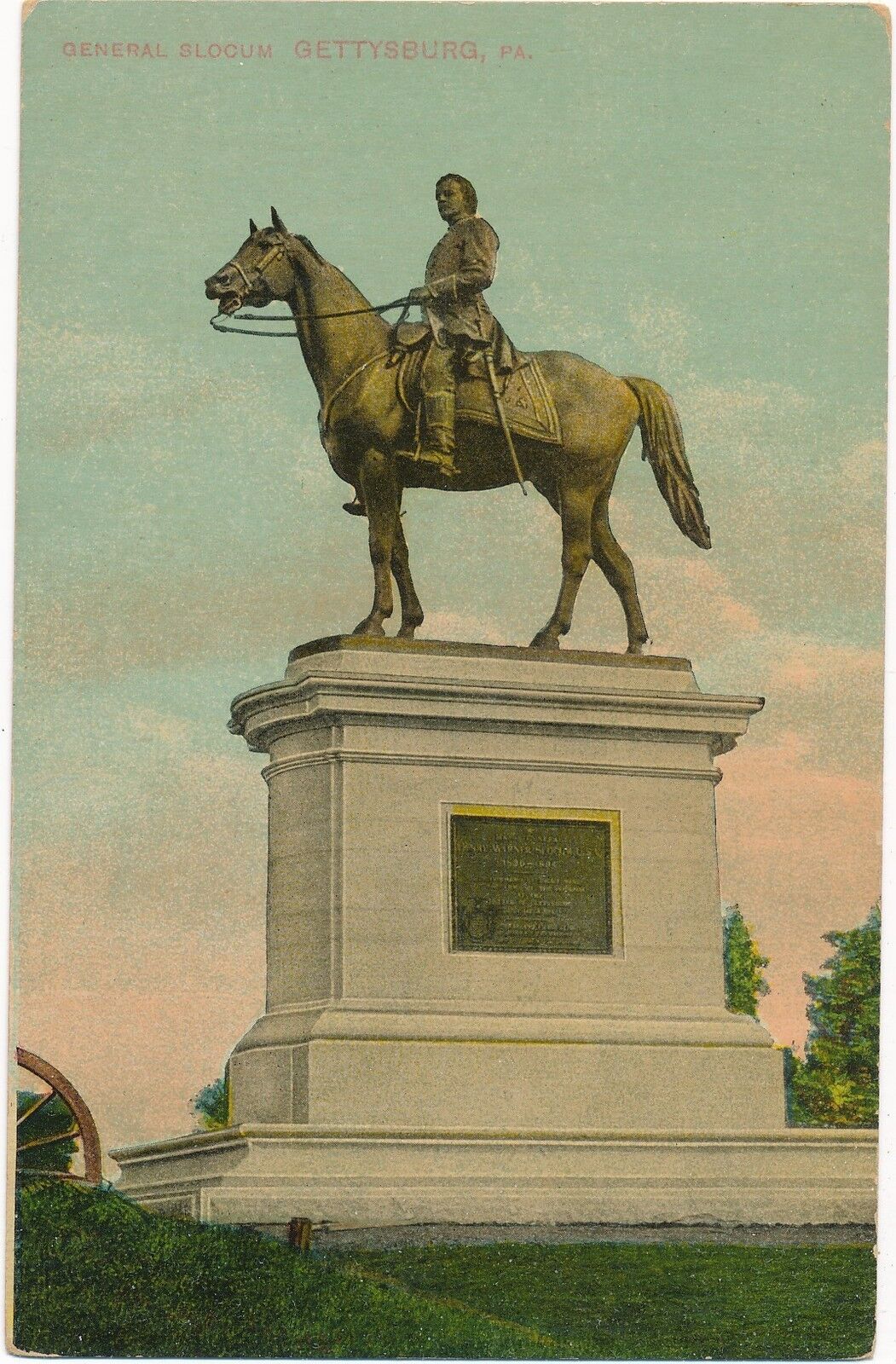 GETTYSBURG PA – General Slocum Monument