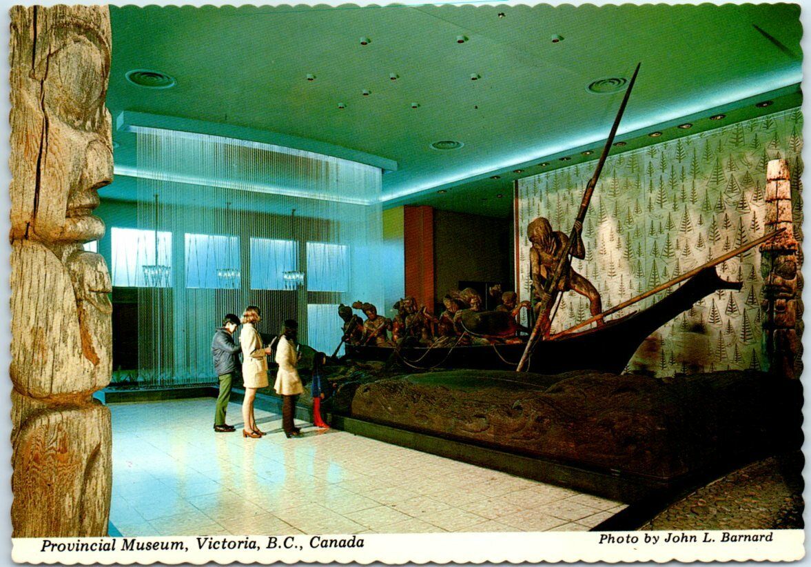 Postcard - Provincial Museum - Victoria, British Columbia, Canada