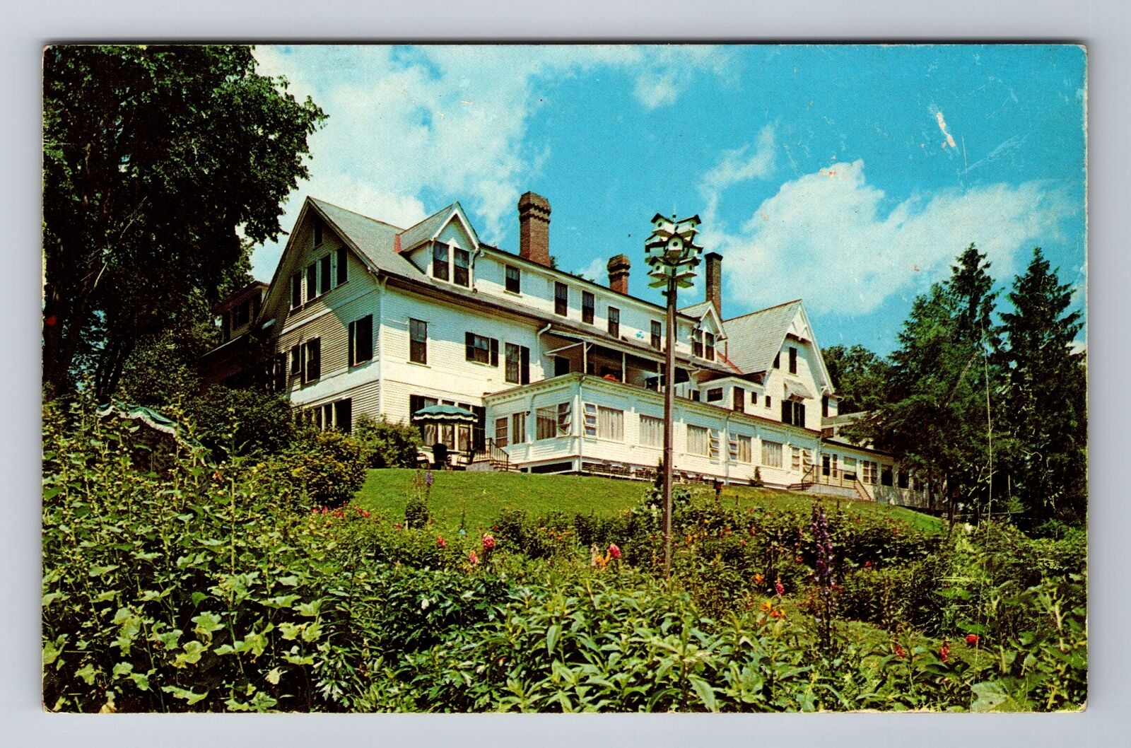 Williamstown MA-Massachusetts, Berkshires, Williams College, Vintage Postcard