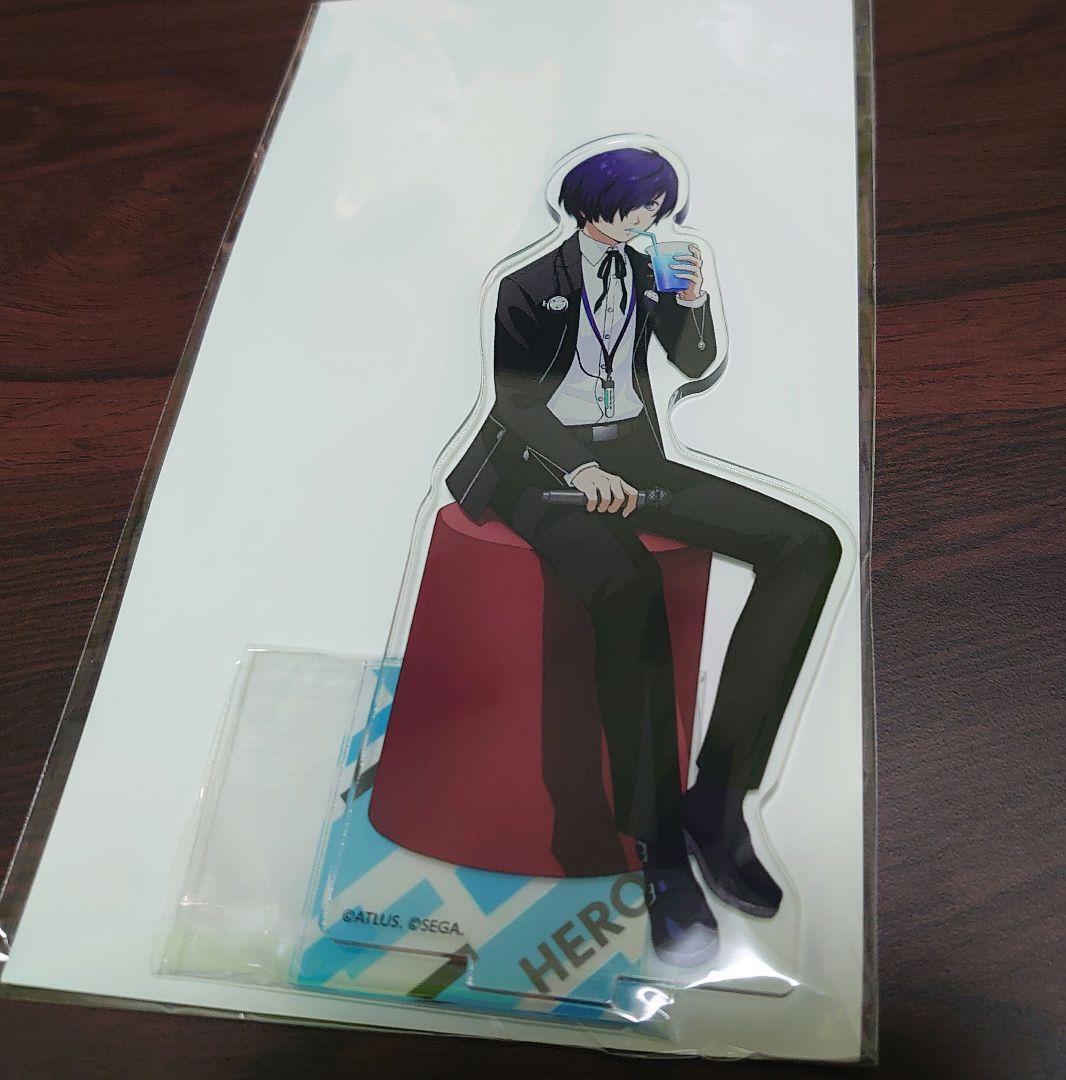 Persona P3R 3 Acrylic Stand Main Character Osamu Yuuki Manekineko Japan