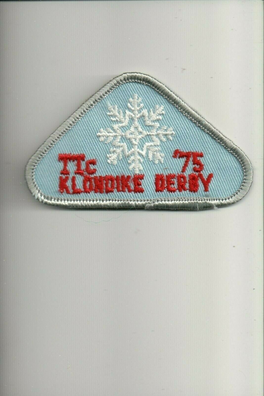 1975 Klondike Derby patch