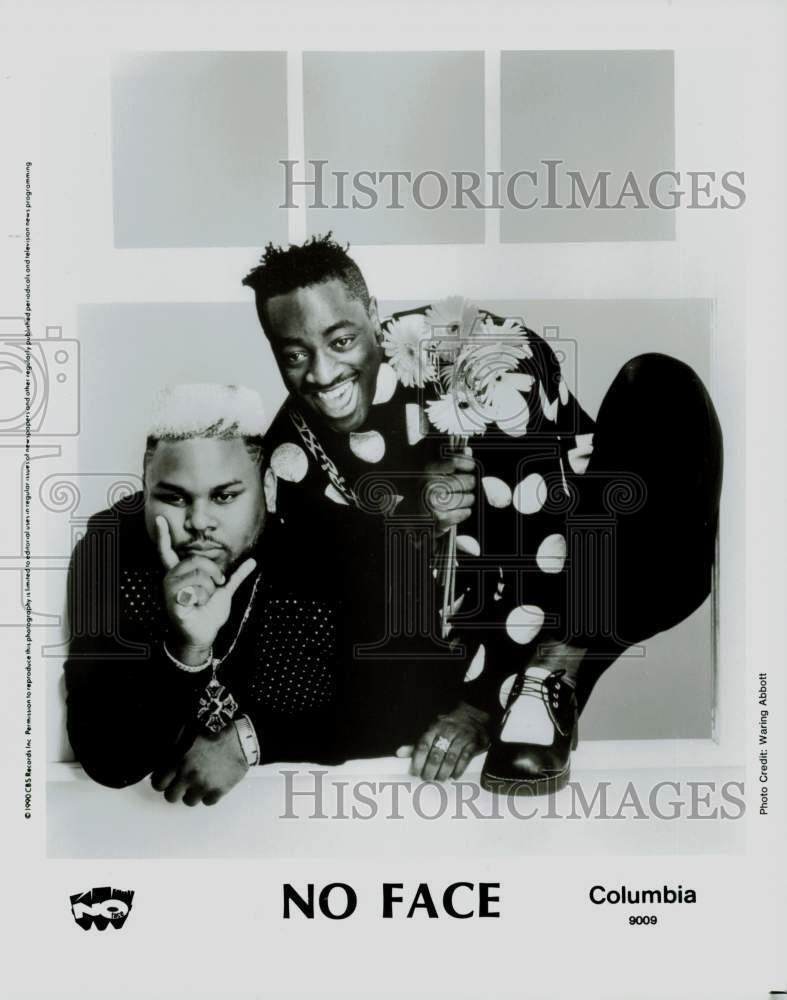 1990 Press Photo No Face, Music Group - srp36485