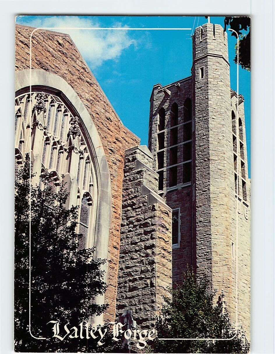 Postcard Washington Memorial Chapel And Bell Tower Valley Forge Pennsylvania USA