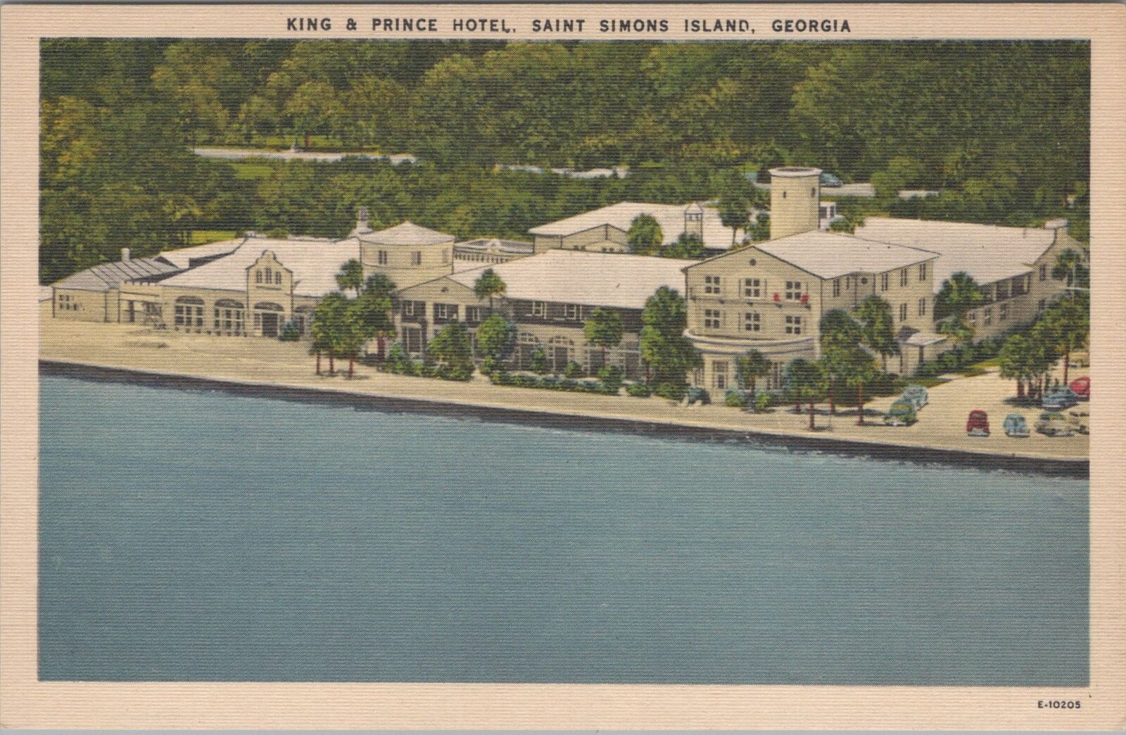 Postcard King & Prince Hotel Saint Simons Island Georgia GA 