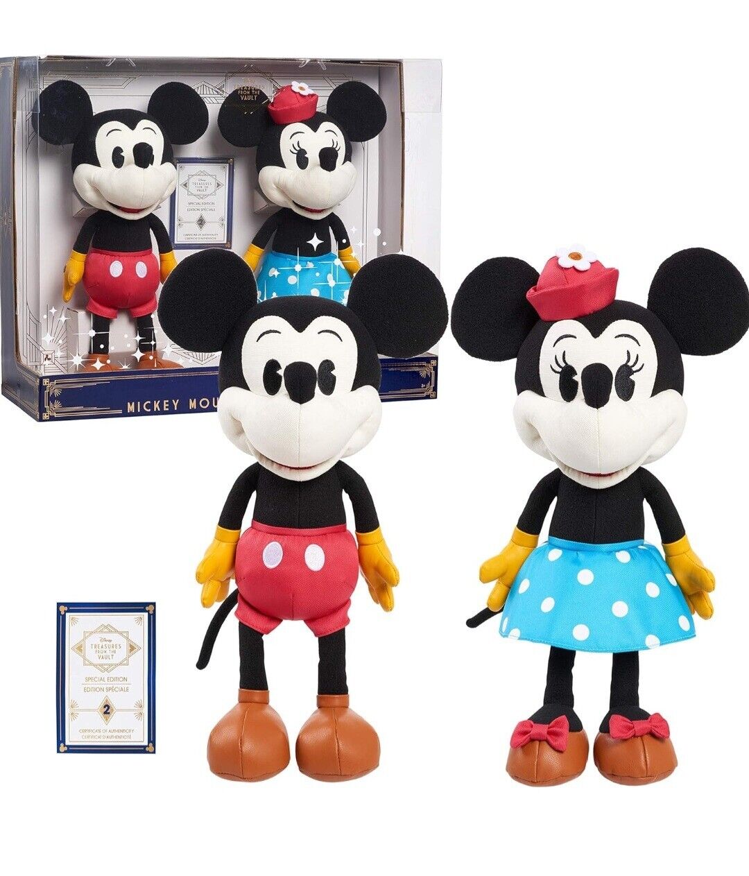 Disney Treasures From the Vault 1930s Minnie and Mickey Limited Edition in Box