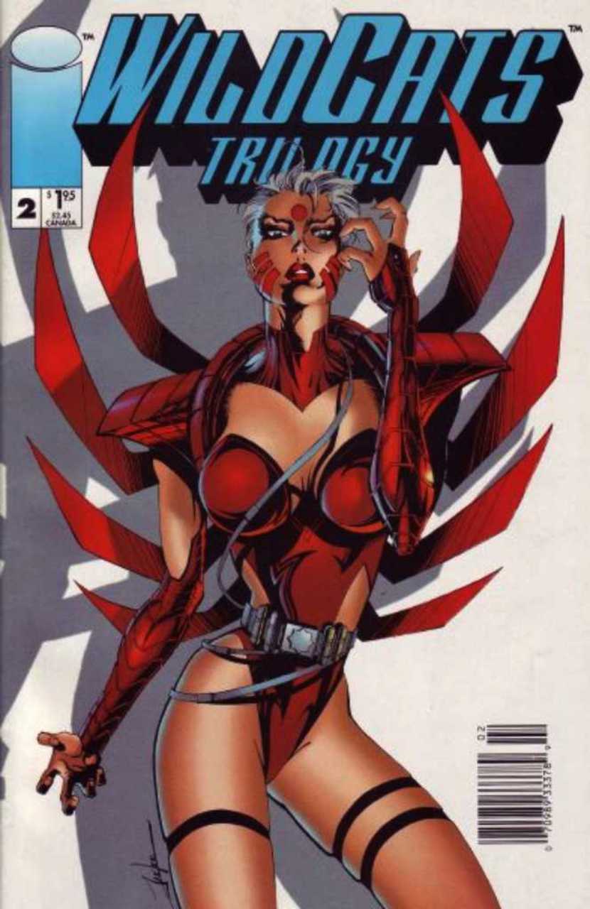 Wildcats  (WildC.A.T.S.) Trilogy #2 Newsstand Cover (1993) Image Comics