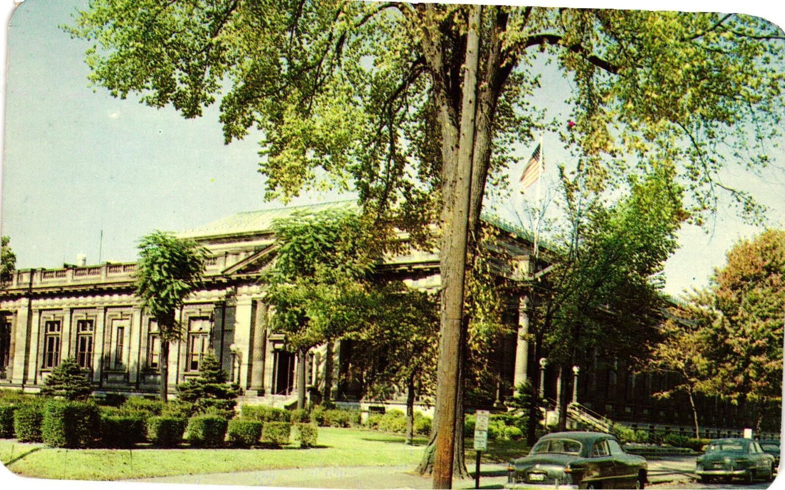 Vintage Postcard- POST OFFICE, TOLEDO, OH. 1960s