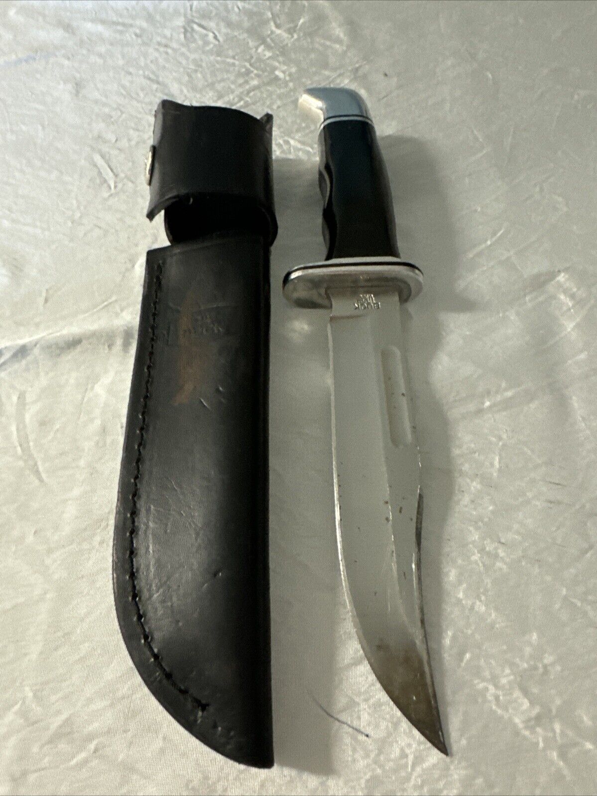 2018 Buck 119 Fixed Blade Knife w/Leather Sheath Super Nice ~TASKCo
