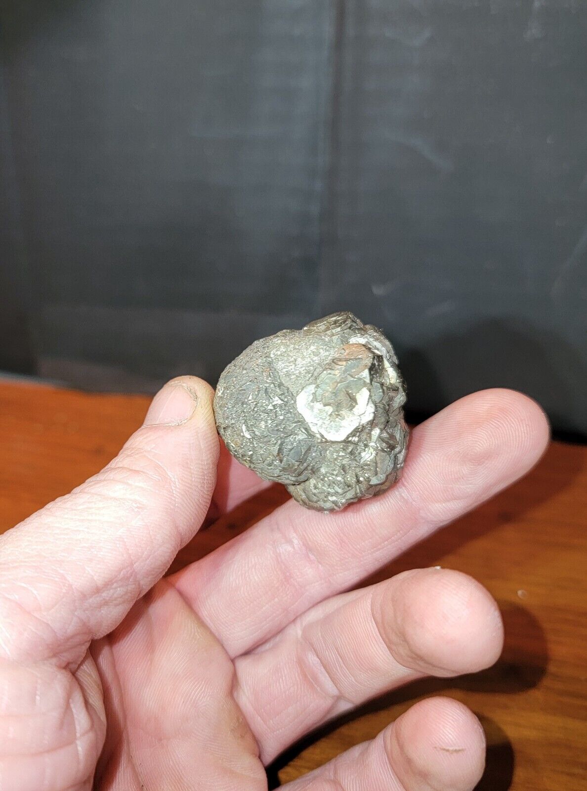 Twinned Pyrite Sphere Rare -Colorado 